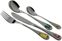 Amefa Safari 0430 Juego De Cubiertos Para Niños, 4-piezas