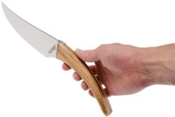 Laguiole En Aubrac Le Buron Cuchillo De Queso De Madera De Olivo, KMF99OLI -Cuchillo De Cocina AUKMF99OLI 08 laguiole en aubrac aukmf99oli 08
