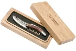 Laguiole En Aubrac Sacacorchos De Camarero Madera De Roble Infundida De Vino -Cuchillo De Cocina AUSOM99BARI 05 laguiole en aubrac