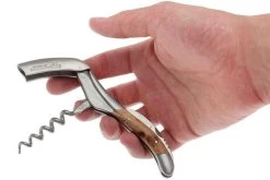 Laguiole En Aubrac Cuchillo Sommelier De Madera De Enebro -Cuchillo De Cocina AUSOM99GEI LSB1 04 laguiole en aubrac sommeliermes ausom99gei lsb1 04