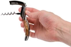 Laguiole En Aubrac Sacacorchos De Camarero De Madera De Aubrac Pulido, SOM99WAI-LSJ1 -Cuchillo De Cocina AUSOM99WAILSJ1 04 laguiole en aubrac ausom99wailsj1 04