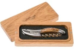 Laguiole En Aubrac Sacacorchos De Camarero De Madera De Aubrac Pulido, SOM99WAI-LSJ1 -Cuchillo De Cocina AUSOM99WAILSJ1 05 laguiole en aubrac ausom99wailsj1 05