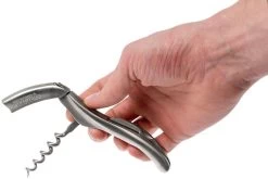 Laguiole En Aubrac Sacacorchos De Camarero De Acero Inoxidable Mate, SOP99IMI -Cuchillo De Cocina AUSOP99IMI 04 laguiole en aubrac ausop99imi 04