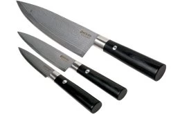 Böker Damast Black Juego De Cuchillos 3-unidades, 130420SET -Cuchillo De Cocina BO130420SET 03 boker bo130420set 03