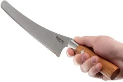 Böker Damast Olive 23,5 Cm Cuchillo De Pan, 130433DAM -Cuchillo De Cocina BO130433DAM 05 boker damast olive bo130433dam 05
