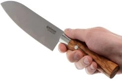 Böker Damast Olive 17,2 Cm Santoku, 130437DAM -Cuchillo De Cocina BO130437DAM 05 boker damast olive bo130437dam 05