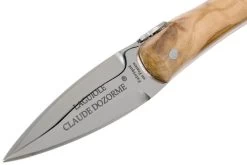 Claude Dozorme Laguiole Set Para Ostras De Madera De Olivo -Cuchillo De Cocina CD2 60 062 89 05 claude dozorme cd2 60 062 89 05