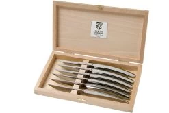Claude Dozorme Le Thiers Juego De Cuchillos Para Carne 6-piezas, Acero Inoxidable -Cuchillo De Cocina CD2 90 001 91 06 claude dozorme