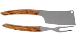 Claude Dozorme Set De Cuchillos Para Quesos Blandos, Madera De Olivo -Cuchillo De Cocina CD2 90 024 89 03 claude dozorme v202003