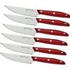 Due Cigni 1896 America 2C1019RSET6, Juego De Cuchillos Para Carne De 6 Piezas, Rojo -Cuchillo De Cocina DG2C1019RSET6 01 duecigni
