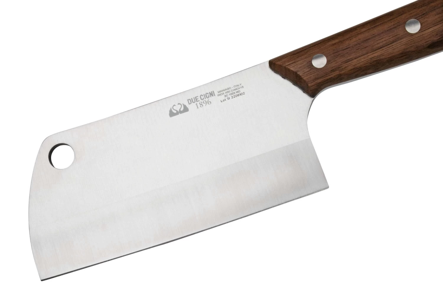 Due Cigni Cookout 1896, 2C1023NO Cuchillo Picador Madera De Nogal, 15 Cm 5 Due Cigni Cookout 1896, 2C1023NO Cuchillo Picador Madera De Nogal, 15 Cm - Imagen 3
