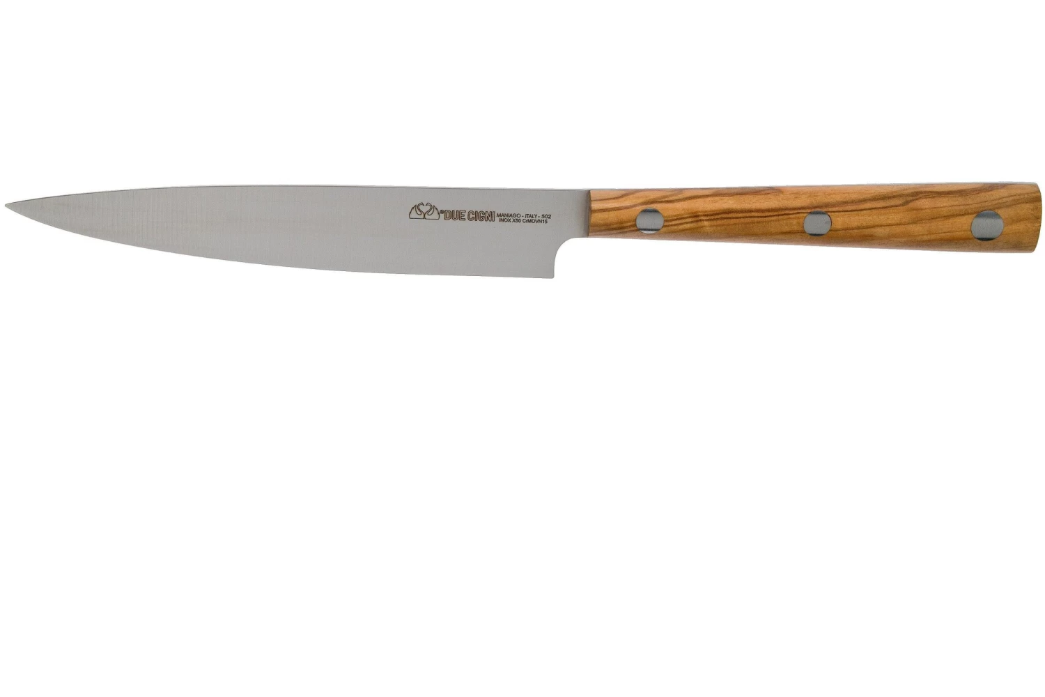 Due Cigni Hakucho Cuchillo Para Carne 12 Cm, Madera De Olivo 3 Due Cigni Hakucho Cuchillo Para Carne 12 Cm, Madera De Olivo