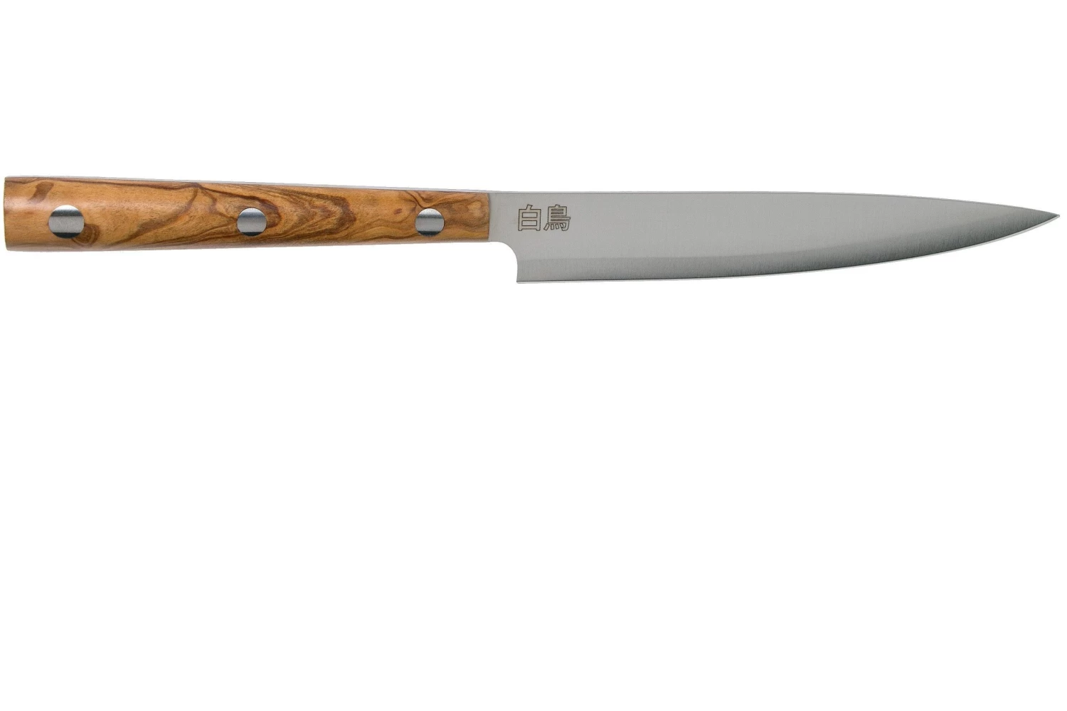 Due Cigni Hakucho Cuchillo Para Carne 12 Cm, Madera De Olivo 4 Due Cigni Hakucho Cuchillo Para Carne 12 Cm, Madera De Olivo - Imagen 2
