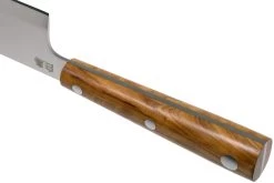 Due Cigni Hakucho Deba 16.5 Cm, Madera De Olivo -Cuchillo De Cocina DG2C503OL 04 due cigni