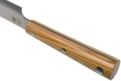 Due Cigni Hakucho Sashimi 25 Cm, Madera De Olivo -Cuchillo De Cocina DG2C509OL 04 due cigni