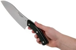 Due Cigni Arne Line Santoku 19 Cm, Negro -Cuchillo De Cocina DG2C904 06 due cigni arne