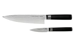 Eden Hammered Damast 2031-S01, Juego De Cuchillos De Cocina De 2 Piezas