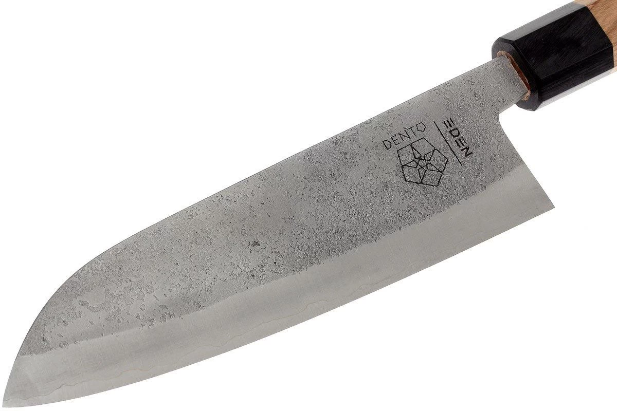 Eden Dento Santoku 16,5 Cm, Aogami Steel 4 Eden Dento Santoku 16,5 Cm, Aogami Steel - Imagen 2