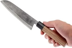 Eden Dento Santoku 16,5 Cm, Aogami Steel 14 Eden Dento Santoku 16,5 Cm, Aogami Steel -Cuchillo De Cocina EQ2070 316 06 eden dento santoku eq2070 316 06