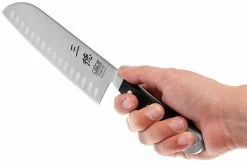 Güde Alpha Santoku Con Borde Granton, 1546/18 -Cuchillo De Cocina GU1546 18 05 gude alpha santoku met kuiltjes gu1546 18 d5