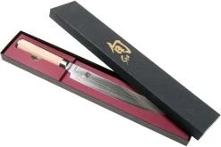 Kai Shun Classic White Cuchillo Para Trinchar 23 Cm -Cuchillo De Cocina KADM 0704W 08 kai shun classic