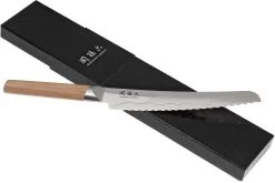 Kai Seki Magoroku Composite Cuchillo De Pan 23 Cm MGC-0405 -Cuchillo De Cocina KAMGC 0405 08 kai seki magoroku composite kamgc 0405 08