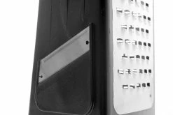 Microplane 4 Lados Rallador Box Grater Negro -Cuchillo De Cocina KT3045 02 microplane 4 zijdige rasp kt3045 d2