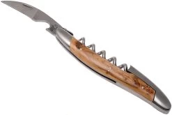 Forge Laguiole SOMGE2 Sacacorchos De Camarero, Con Madera De Enebro -Cuchillo De Cocina LASOMGE2 03 forge de laguiole lasomge2 03