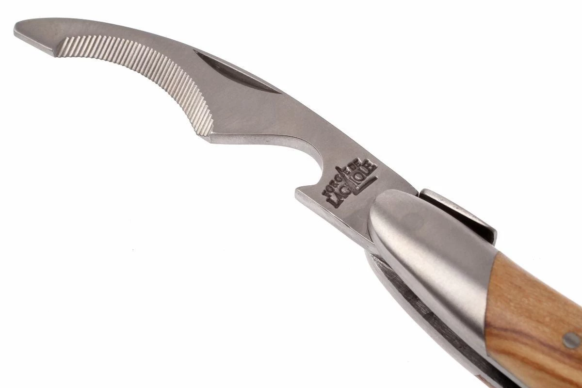 Forge Laguiole LASOMOL, Sacacorchos De Camarero, Madera De Olivo 6 Forge Laguiole LASOMOL, Sacacorchos De Camarero, Madera De Olivo - Imagen 4