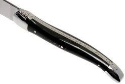 Forge Laguiole Set De 6 Juego De Cuchillos Para Carne, Cuerno Negro, T62MINBN -Cuchillo De Cocina LAT62MINBN 07 forge de laguiole