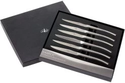 Forge Laguiole, T6 LOG Philippe Starck Juego De Cuchillos Para Carne