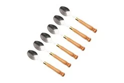 MAM Dessert Spoon 1090-S, Juego De 6 Cucharas De Postre
