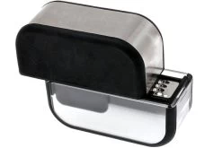 Microplane Garlic Cutter, Rallador De Ajo, Negro