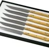 Nontron Traditional 6-piezas Juego De Cuchillos Para Carne En Caja De Madera, T6OFRYBU -Cuchillo De Cocina NNT6OFRYBU 01 nontron