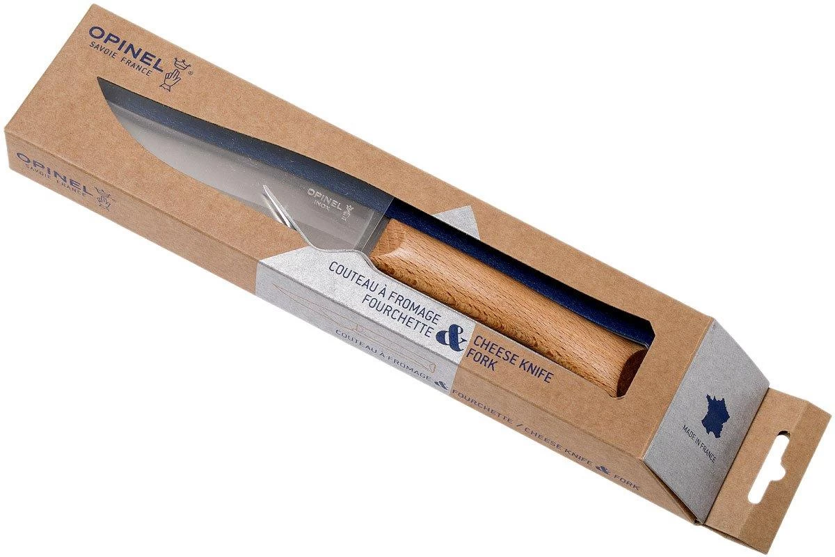 Opinel Cheese Set, Cuchillo De Queso Y Tenedor Acero Inoxidable, 1834 7 Opinel Cheese Set, Cuchillo De Queso Y Tenedor Acero Inoxidable, 1834 - Imagen 5