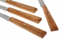 Opinel T001515, Cuchillo Para Carne, Esprit Sud, Madera De Olivo -Cuchillo De Cocina OPT001515 04 opinel tafelmesset esprit sud olijf opt001515 d3
