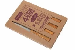 Opinel T001515, Cuchillo Para Carne, Esprit Sud, Madera De Olivo -Cuchillo De Cocina OPT001515 06 opinel tafelmesset esprit sud olijf opt001515 d5