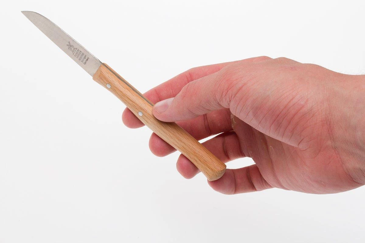 Robert Herder Cuchillo De Pelar Straight Classic, Madera De Haya Roja Acero Inoxidable, 6,5 Cm 8 Robert Herder Cuchillo De Pelar Straight Classic, Madera De Haya Roja Acero Inoxidable, 6,5 Cm - Imagen 6