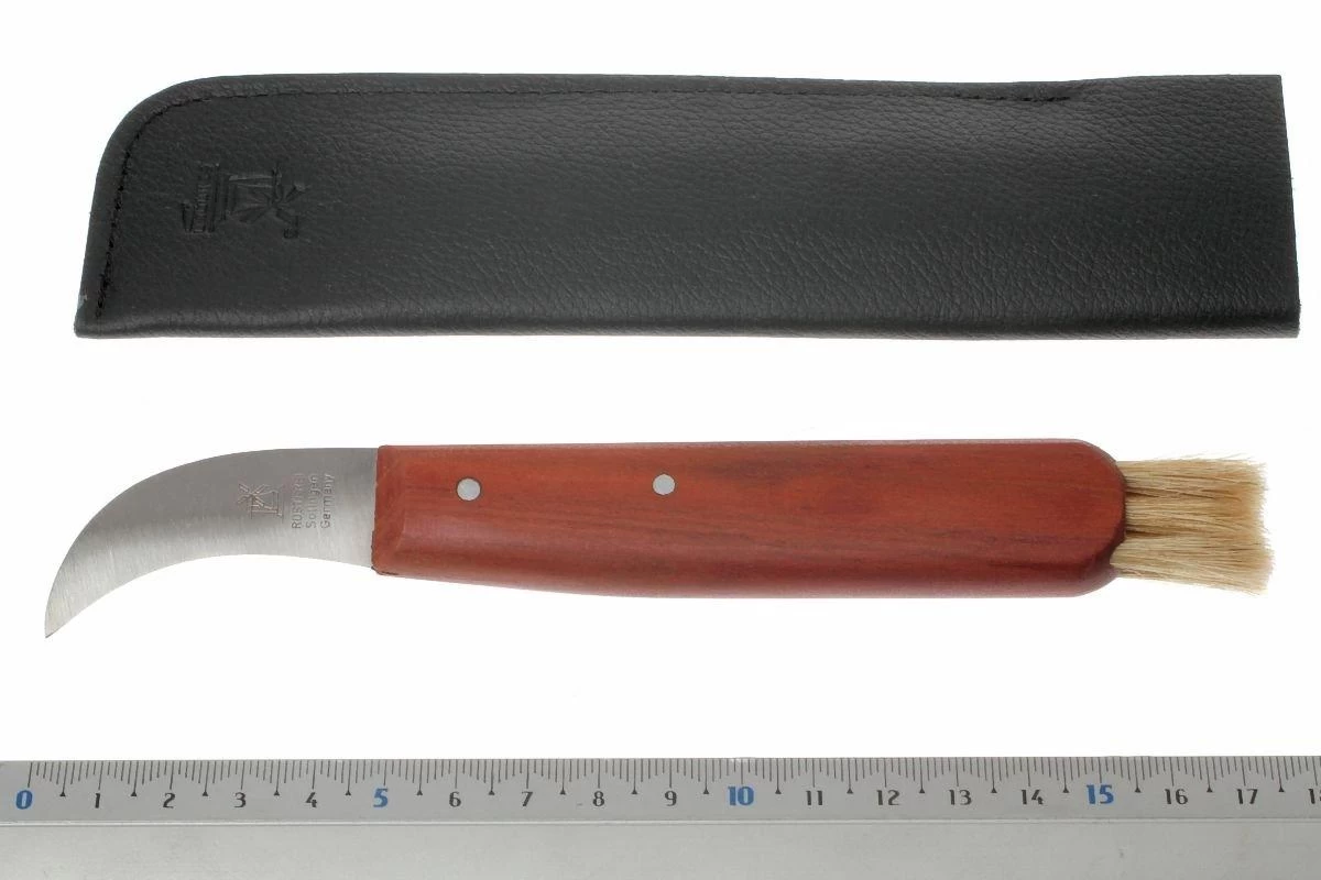 Robert Herder 2209550 Cuchillo De Setas Con Cepillo Inoxidable 6 Robert Herder 2209550 Cuchillo De Setas Con Cepillo Inoxidable - Imagen 4