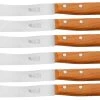 Robert Herder Buckels 9554200202 Acero Inoxidable, Madera De Cerezo, Juego De Cuchillos De Desayuno De 6 Piezas -Cuchillo De Cocina RH9554200202 01 robertherder