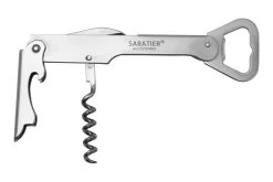 Lion Sabatier Corkscrew Nickel 018862 Abrebotellas Con Sacacorchos -Cuchillo De Cocina SA018862 03 lionsabatier
