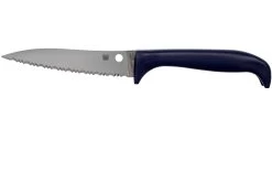Spyderco Counter Puppy Cuchillo De Tomate Dentado Morado, K20SPR