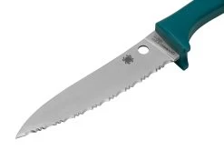 Spyderco Counter Critter K21SBL Azul, Navaja Multiusos Dentada -Cuchillo De Cocina SPK21SBL 03 spyderco