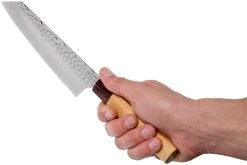 Sakai Takayuki Bunka 33-Capas Damascus Hammered WA 20 Cm -Cuchillo De Cocina TA07480 06 sakai takayuki