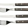 Tramontina Churrasco 92000-007, Juego De Cubiertos Para Carne Y Pizza De 4 Piezas