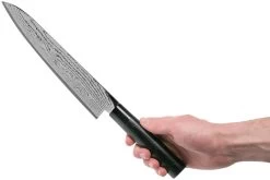 Tojiro Shippu Black Damascus Cuchillo Cocinero 24 Cm, FD-1595 -Cuchillo De Cocina TJFD 1595 06 tojiro sippu black