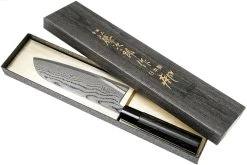 Tojiro Shippu Black Damascus Santoku 17 Cm, FD-1597 -Cuchillo De Cocina TJFD 1597 08 tojiro sippu black