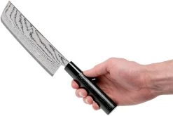 Tojiro Shippu Black Damasco Nakiri 16 Cm, FD-1598 -Cuchillo De Cocina TJFD 1598 06 tojiro sippu black
