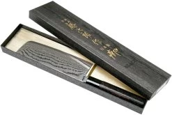 Tojiro Shippu Black Damasco Nakiri 16 Cm, FD-1598 -Cuchillo De Cocina TJFD 1598 08 tojiro sippu black