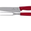 Victorinox SwissClassic 6.7131.2G, 2-piezas Juego De Trinchar, Rojo